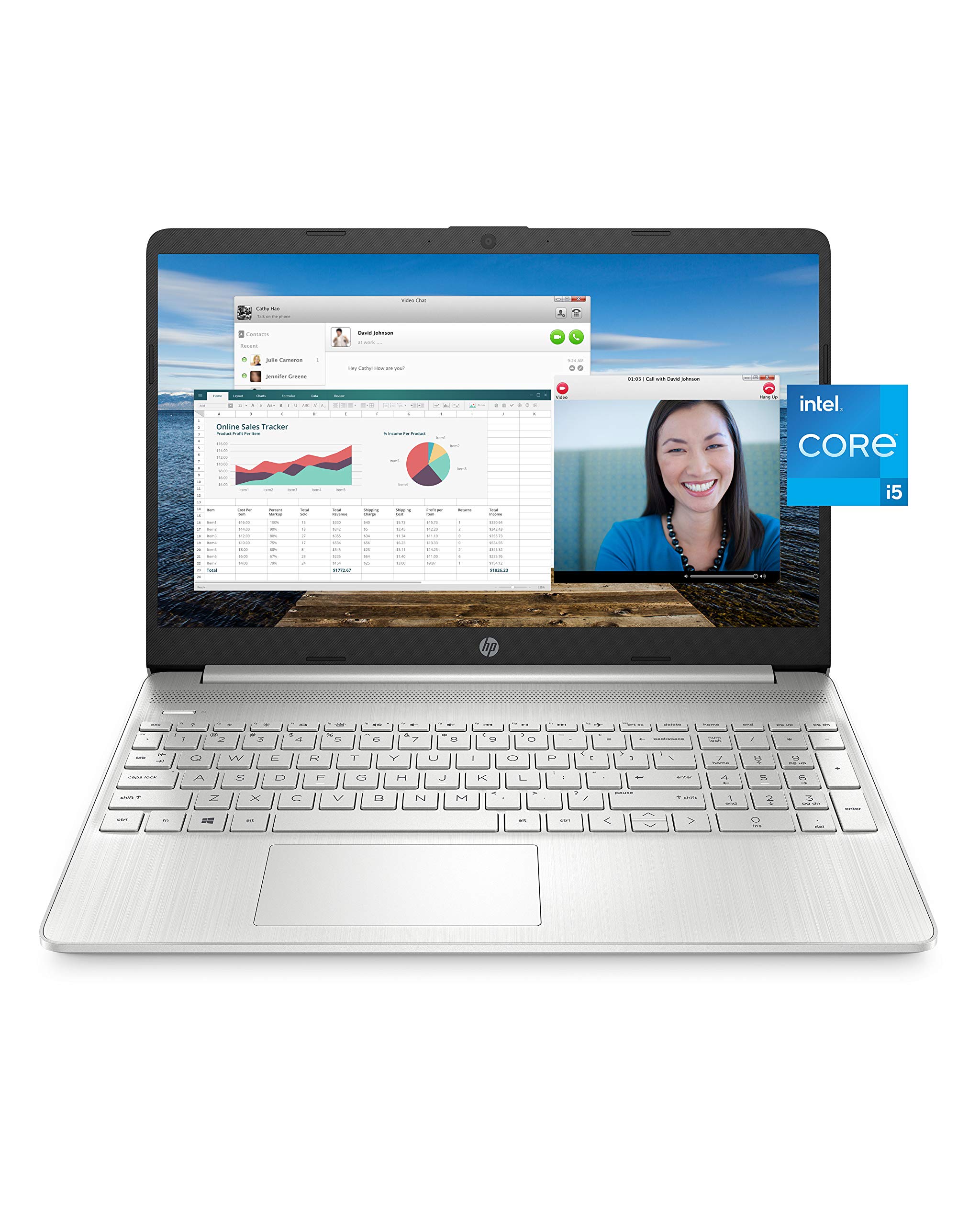 HP EliteBook-11th Gen-i5-8Ram-SSD-14 inch